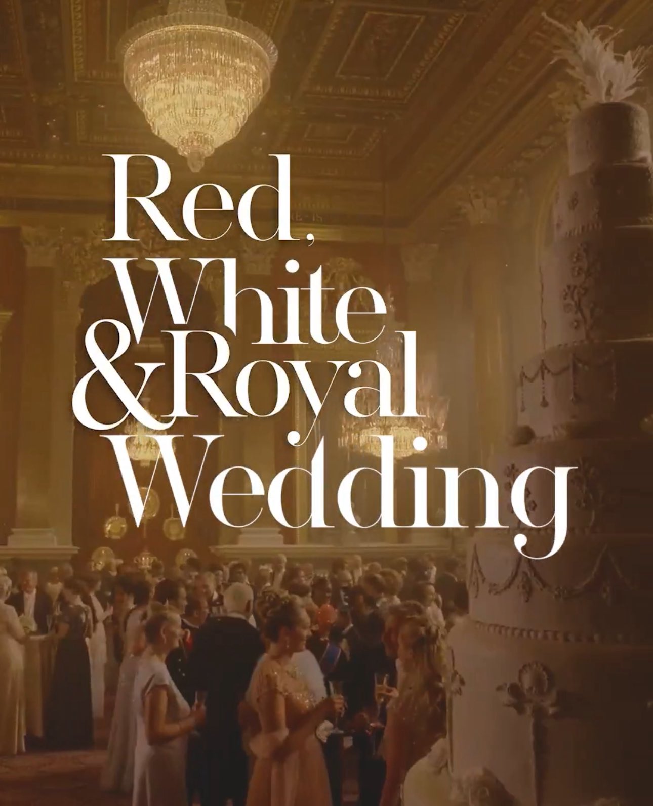 red white royal wedding