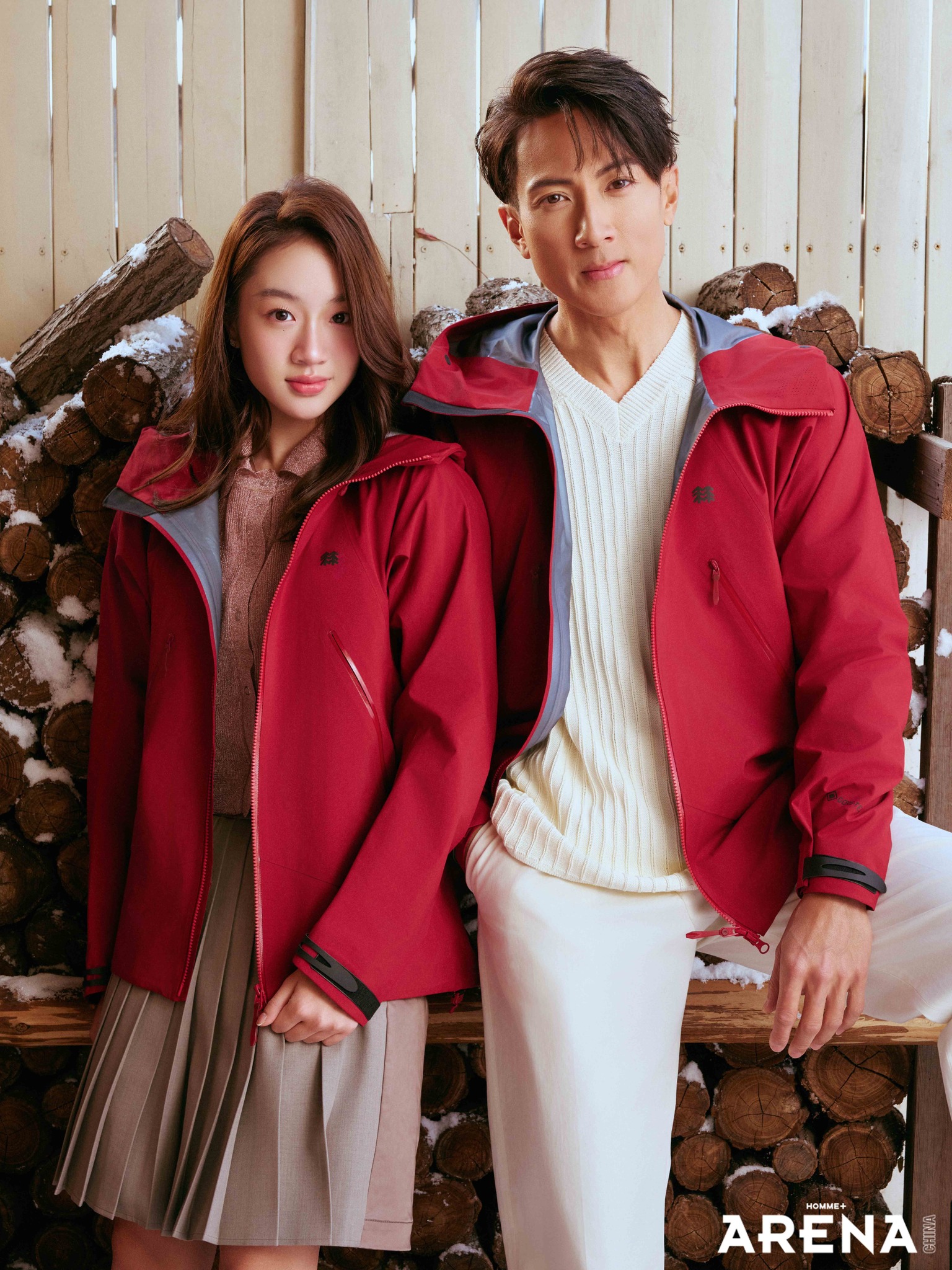 อู๋จุน ถ่ายแบบคู่ลูกสาว น้องเนเน่