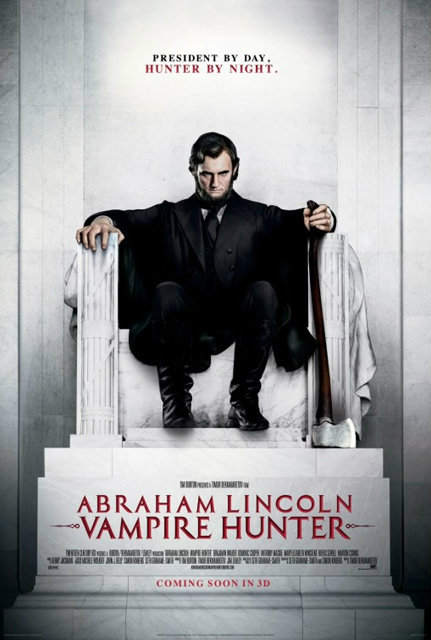 ตัวอย่างทางการ Abraham Lincoln Vampire Hunter โผล่แล้ว