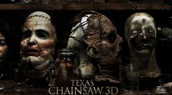 ดูหน้ากากหนังมนุษย์ ในใบปิด Texas Chainsaw 3D