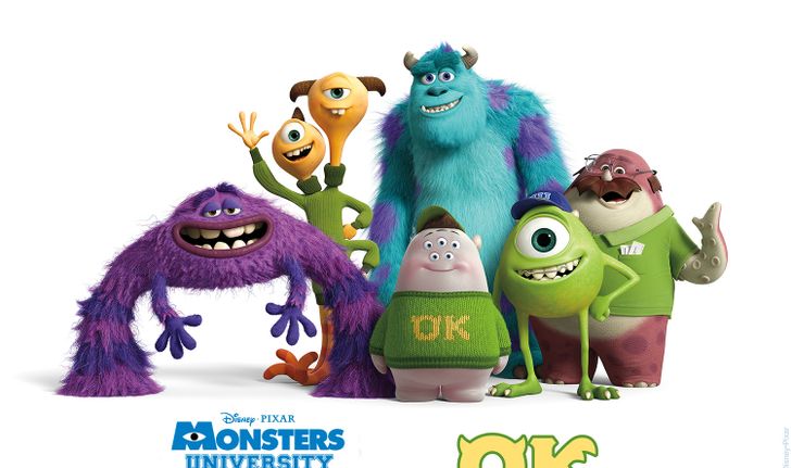 เผยภาพทีมแข่งหลอกในหนัง Monsters University