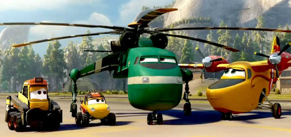 ตัวอย่างแรก Planes: Fire & Rescue ภาคต่ออนิเมชั่น Planes