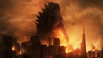 Godzilla ขี้อาย! บนภาพแรกในโปสเตอร์เปิดตัวหนัง