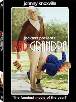 โดนใจคอหนัง แจกดีวีดี Jackass Presents : Bad Grandpa (ประกาศผล)