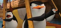 โฉมแรกของเจ้าเพนกวินจอมกวนในภาพจากหนัง The Penguins of Madagascar