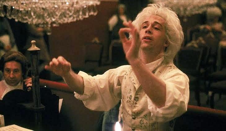 ภาพจากหนัง Amadeus เมื่อปี 1984