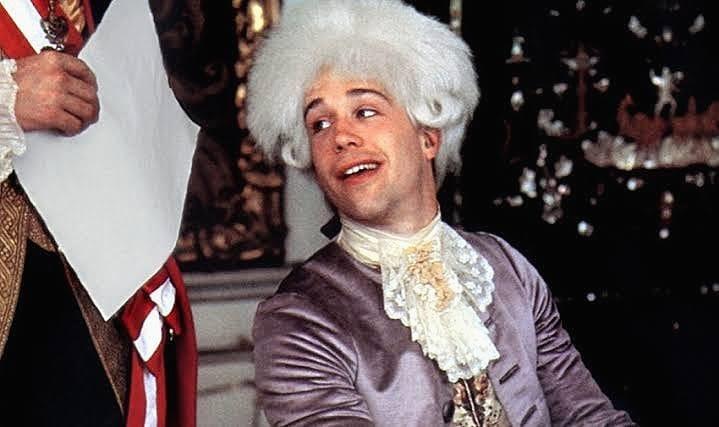 ภาพจากหนัง Amadeus เมื่อปี 1984