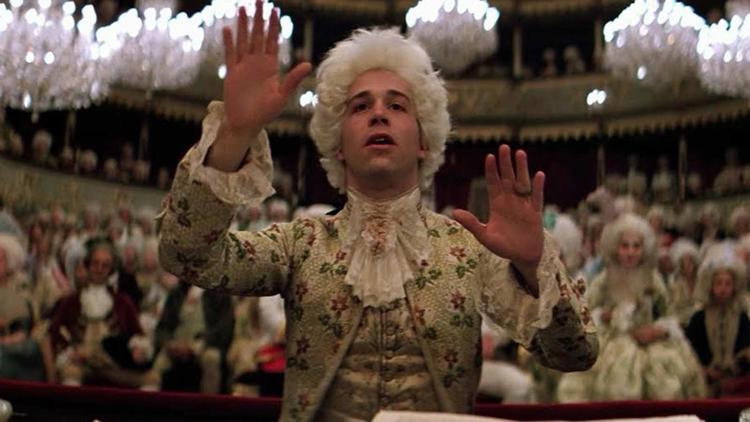 ภาพจากหนัง Amadeus เมื่อปี 1984