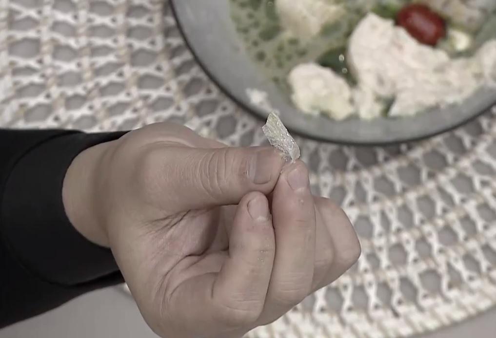 เศษพลาสติกในเนื้อปลา