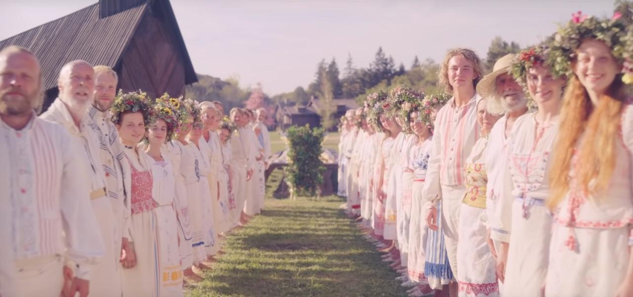 Midsommar เทศกาล “เที่ยว” เดียว