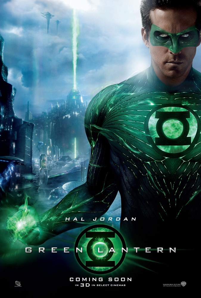 มาแล้วโปสเตอร์คาแรคเตอร์ Green Lantern