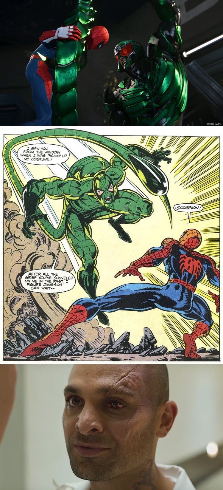 แนะนำศัตรู Spider-Man ในภาพยนตร์เกมการ์ตูนกับความเหมือนที่แตกต่าง