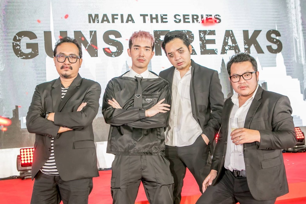 แถลงข่าว Mafia The Series: Guns & Freaks มาเฟียเดอะซีรีส์ ปืนกลและคนเพี้ยน