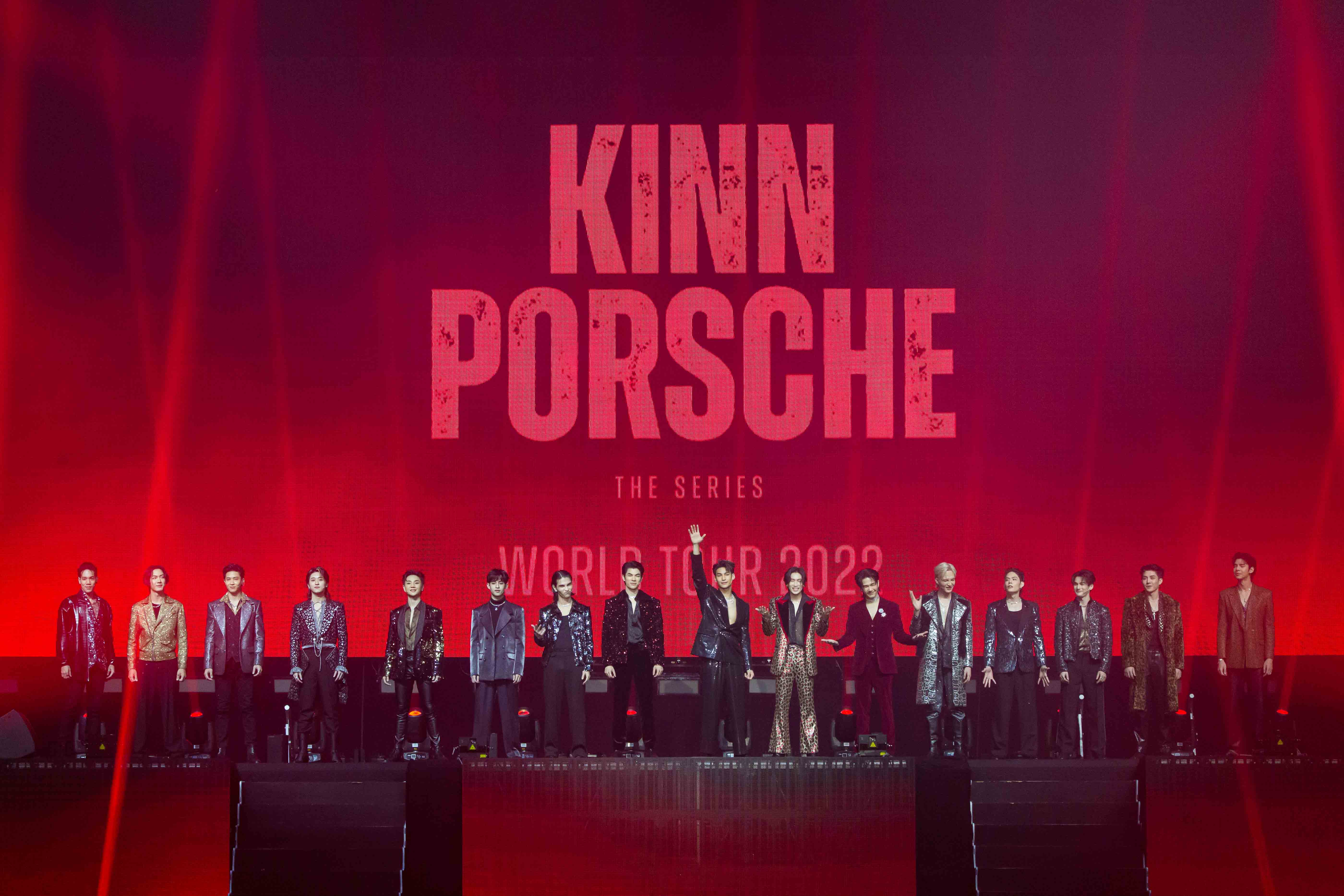 kinnporsche the series world tour 2022 in bangkok