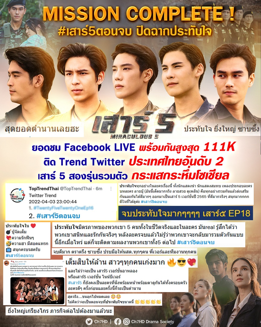 ละครช่อง 7 ปี 2565