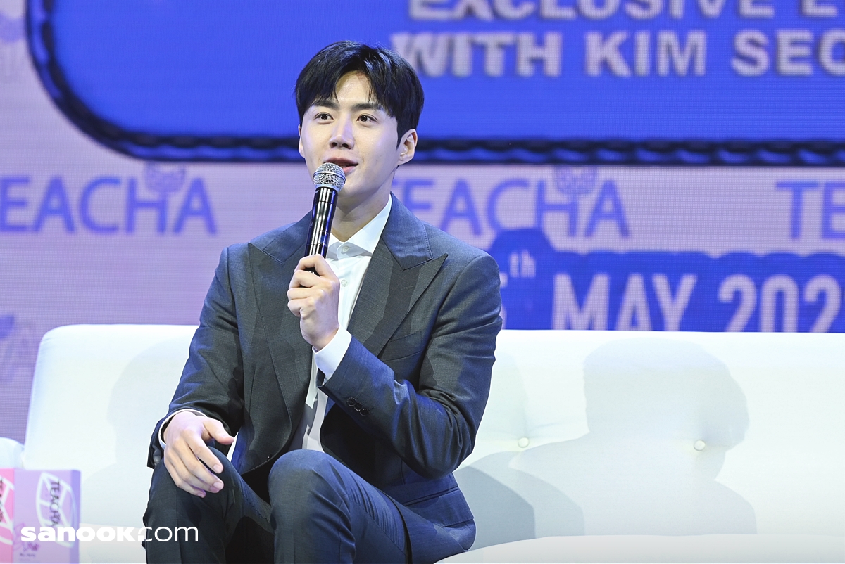 งานแถลงข่าว คิมซอนโฮ TEACHA EXCLUSIVE EVENT WITH KIM SEON HO