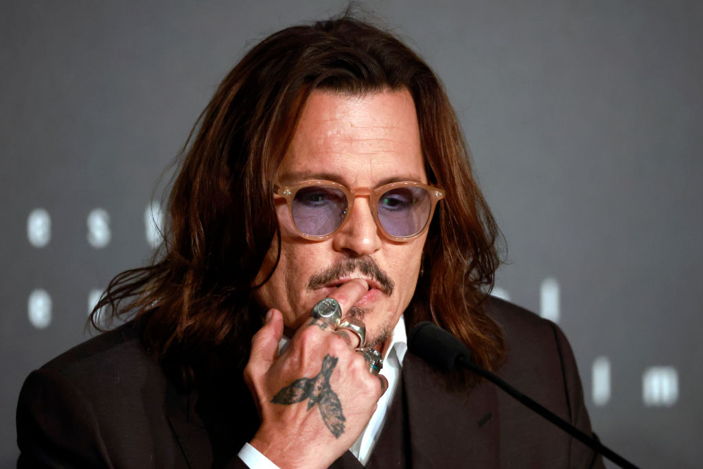 Johnny Depp Jeanne du Barry Press Conference at Cannes Film Festival 2023