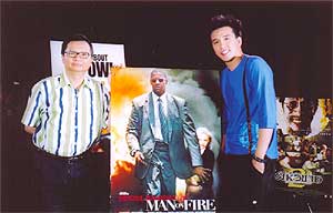 ซีเนม่า  คัท  ติดตามบทสัมภาษณ์นักแสดง Man On Fire