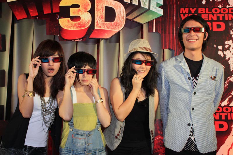 เปิดตัวหนังสุดหวีด My Bloody Valentine 3D น้ำฝน สเตฟาน  ควงคู่วัดใจ