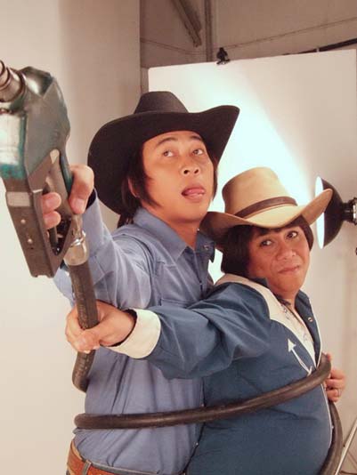 เปิ้ล หอย โชว์มาดคาวบอยคู่สุดสยิว ถ่โปสเตอร์เรื่อง โกยเถอะเก์