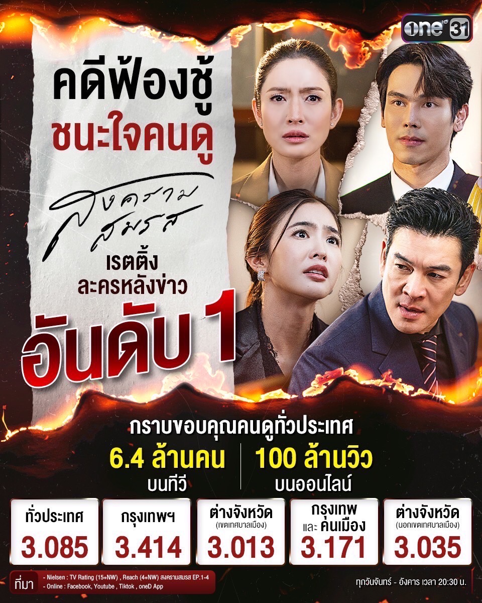 สงครามสมรส เรตติ้ง