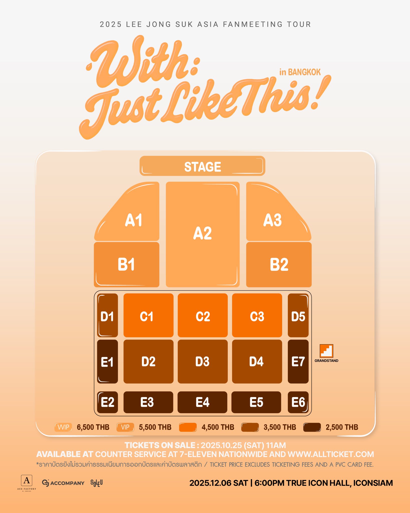 2025 LEE JONG SUK ASIA FANMEETING TOUR [With : Just Like This] in BANGKOK