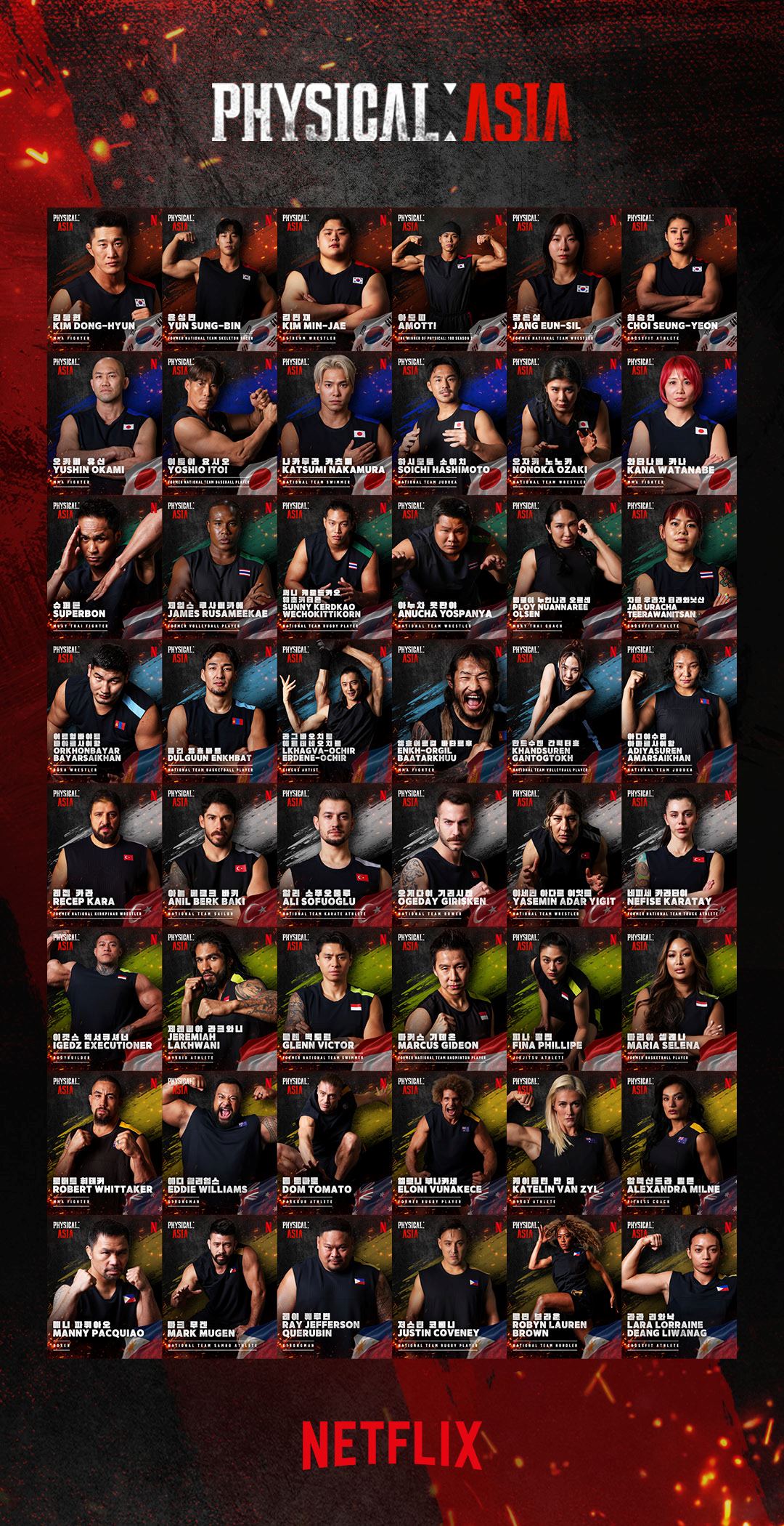 Physical: Asia  คนแกร่งแข่งอึด ศึกแห่งเอเชีย