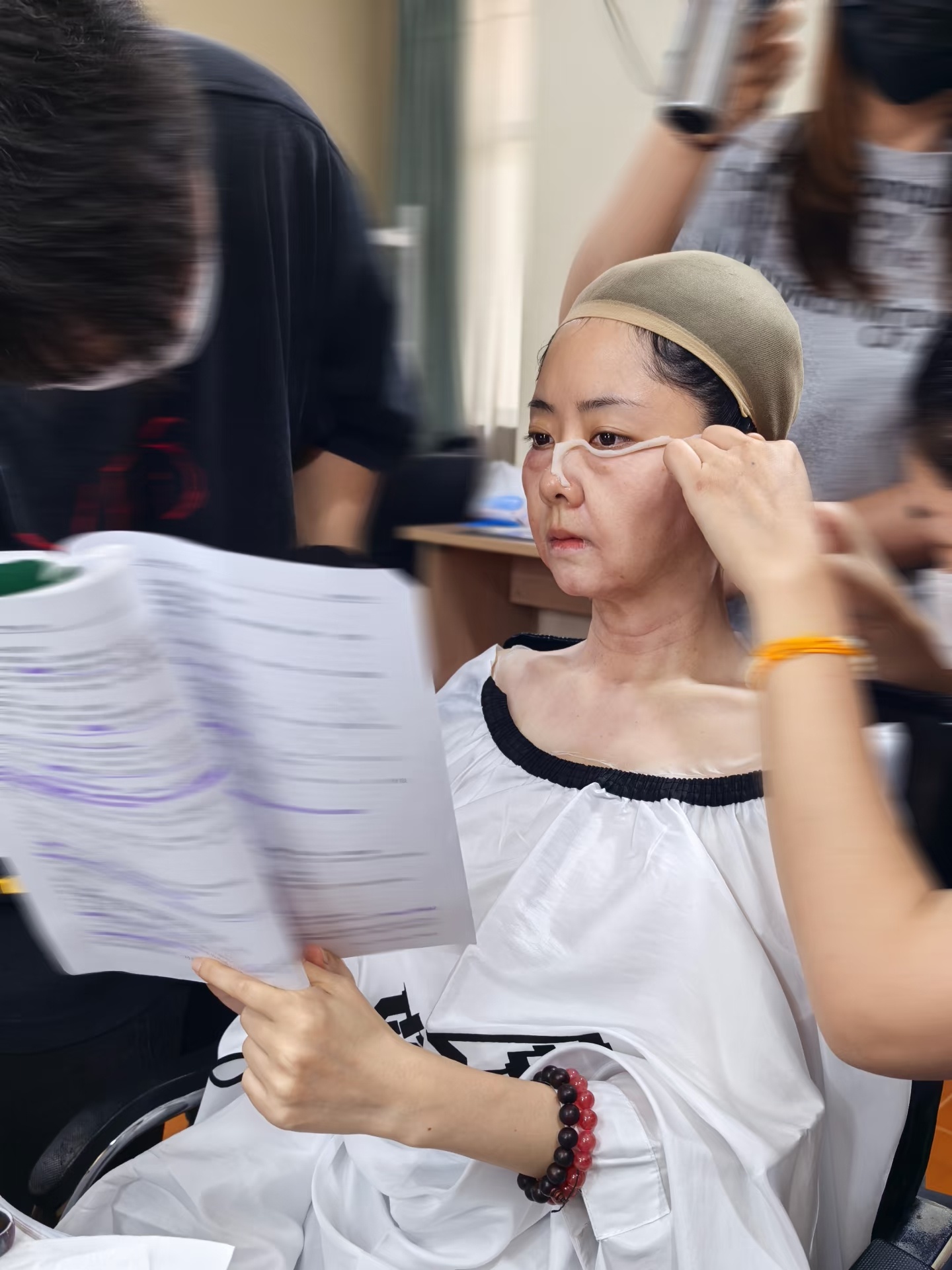 ถานซงอวิ้น แปลงโฉมวัยชราสมจริง เผยเบื้องหลังสุดโหด