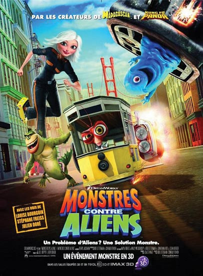 หนัง Monsters VS. Aliens