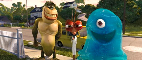 หนัง Monsters VS. Aliens