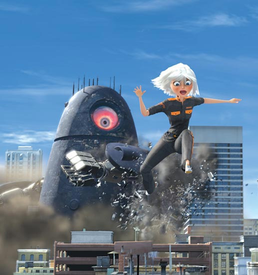 หนัง Monsters VS. Aliens