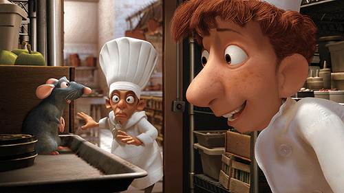 ภาพหลุดๆและเบื้องหลังอนิเมชั่นเรื่องRATATOUILLE