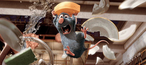 ภาพหลุดๆและเบื้องหลังอนิเมชั่นเรื่องRATATOUILLE