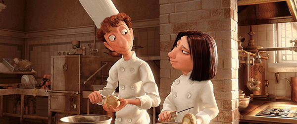 ภาพหลุดๆและเบื้องหลังอนิเมชั่นเรื่องRATATOUILLE