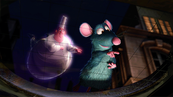 ภาพหลุดๆและเบื้องหลังอนิเมชั่นเรื่องRATATOUILLE