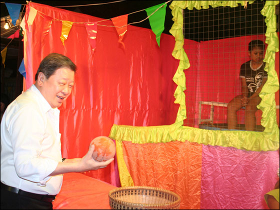 ภาพจากงานเปิดตัว โหน่งเท่ง นักเลงภูเขาทอง