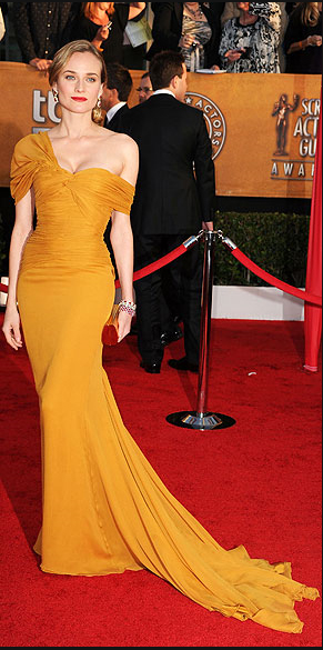 ดาราฮอลลีวู้ดเจิดเข้าพรมแดง ในงาน Sag Awards 2010