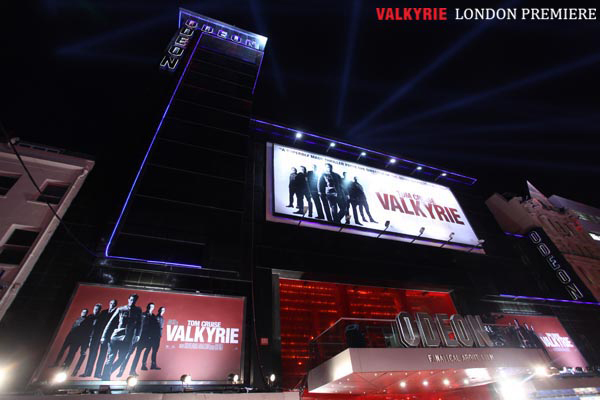 ภาพงานแถลงข่าวภาพยนตร์ Valkyrie ที่กรุงลอนดอน