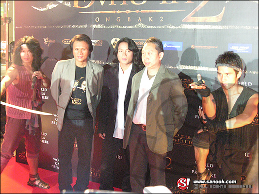 บรรยากาศงานเปิดตัวหนัง องค์บาก 2