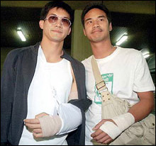 เคน-น็อต เผยนาทีระทึกเจ็ตสกีชนราวสะพาน