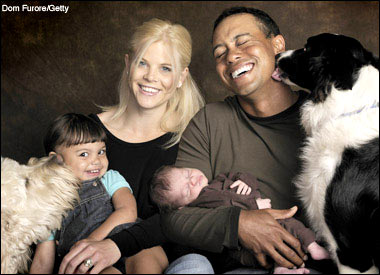 ไทเกอร์ วูดส์ ต้อนรับสมาชิกใหม่ครอบครัววูดส์