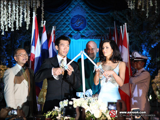 งานฉลองมงคลสมรส "ภราดร & นาตาลี"