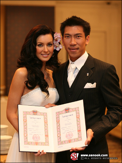 งานฉลองมงคลสมรส "ภราดร & นาตาลี"