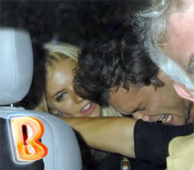 Sienna Miller and Jude Law