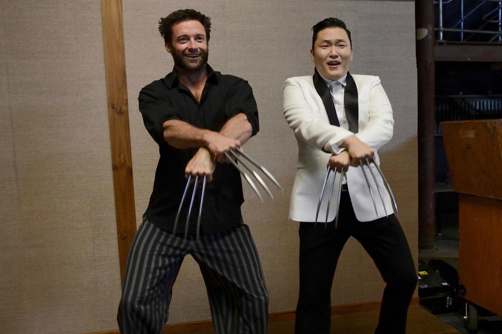 Wolverine เต้น Gangnam Style