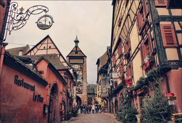 small villages in the Alsace region