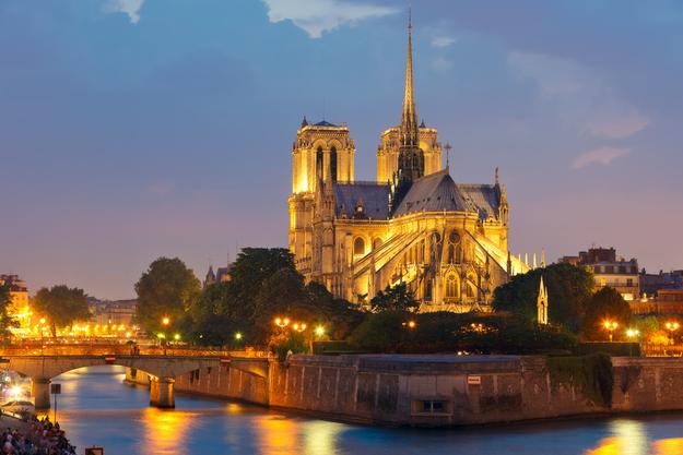 Notre Dame cathedral in Paris