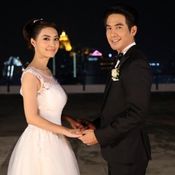 โป๊ป-มิว แต่งงาน 