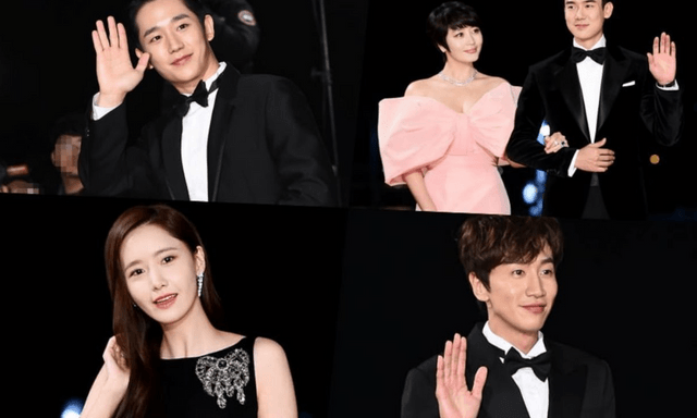 เหล่าคนดังเกาหลีปรากฎตัวบนพรมแดนงานประกาศรางวัลภาพยนตร์ Blue Dragon ครั้งที่ 40