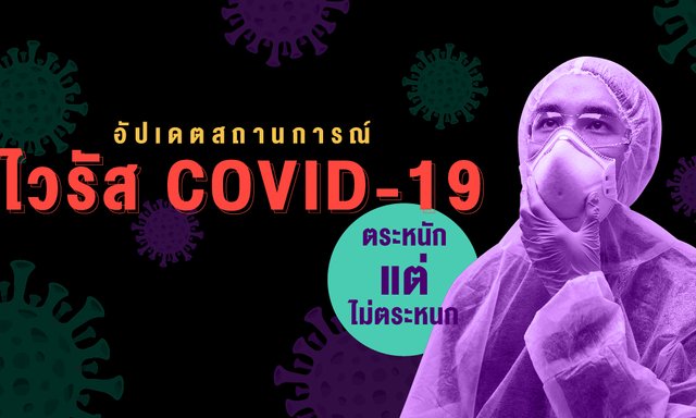 อัปเดตสถานการณ์ ไวรัส COVID-19 ตระหนักแต่ไม่ตระหนก